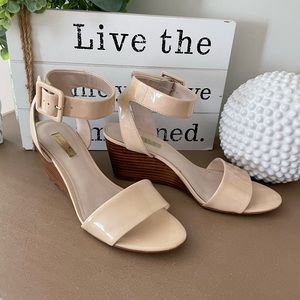 Louise et Cie Leather Wedges